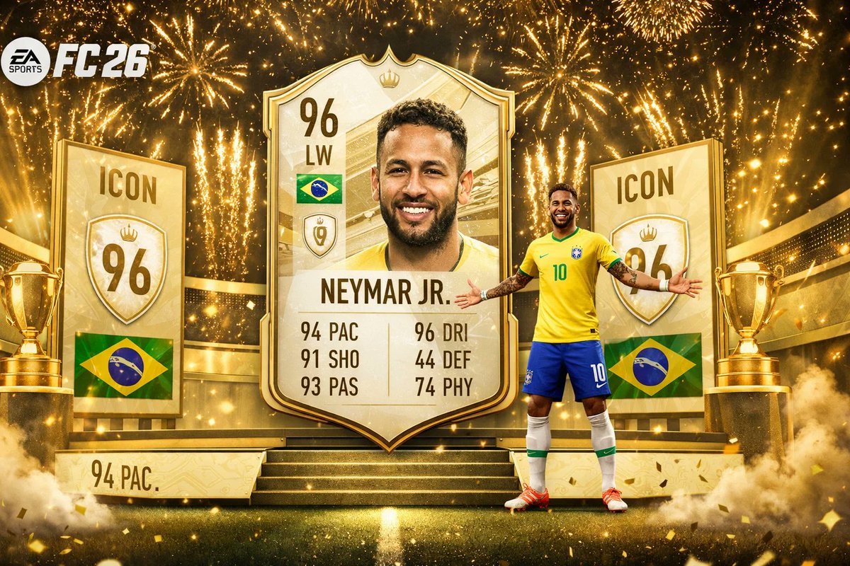 EA FC 26 内马尔 Icon 卡包