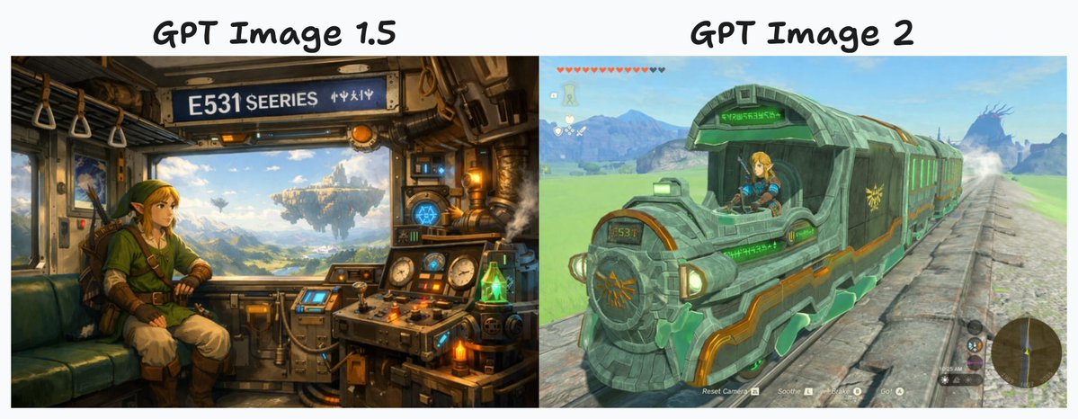 E531 列车上的《塞尔达 TOTK》林克