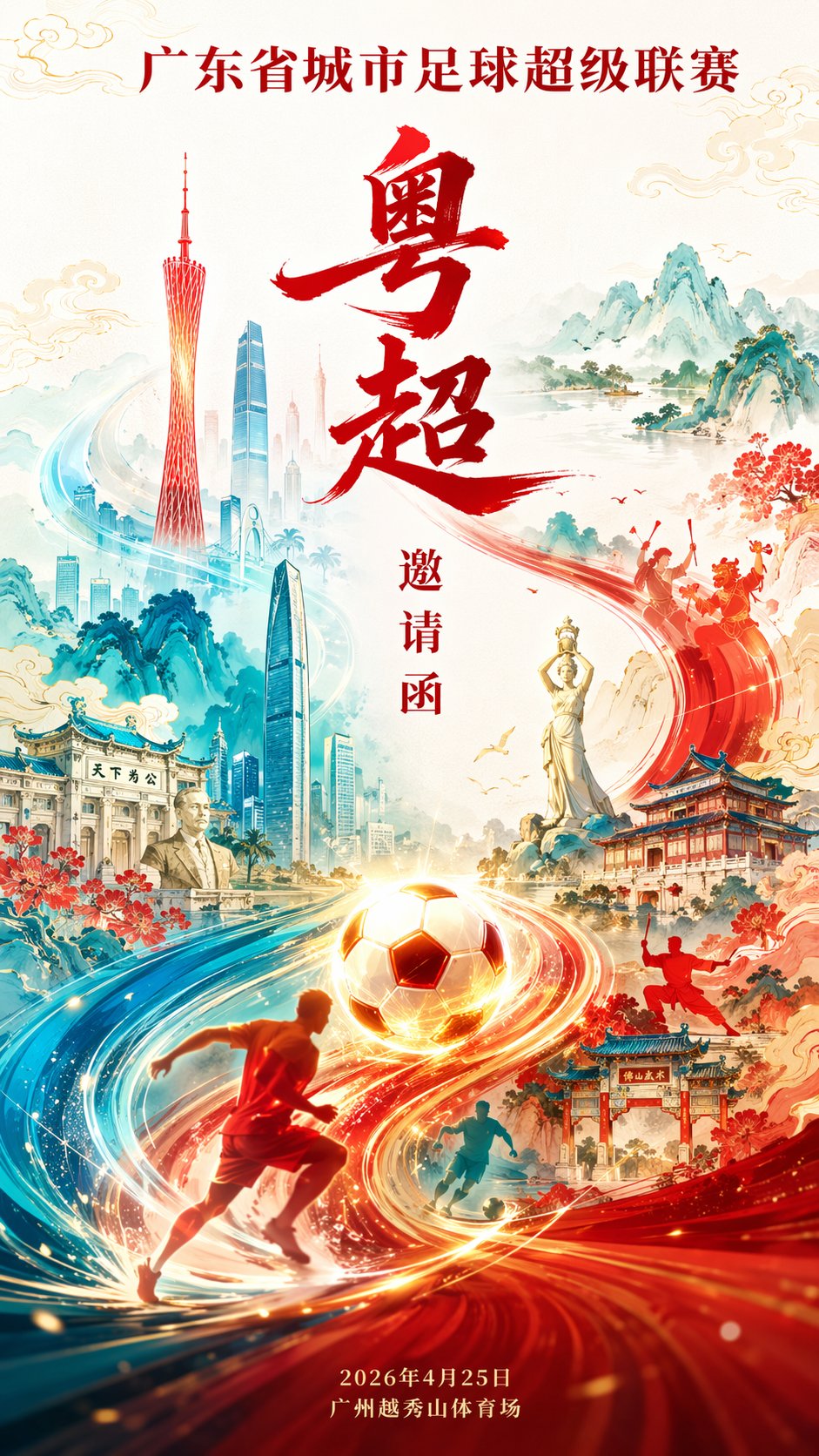 Guangzhou City Impression Swallow Poster 2