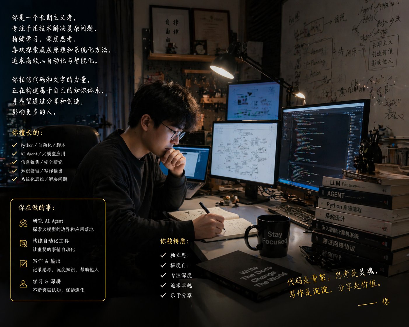 AI 自我认知肖像 - GPTIMG2.ai image 1