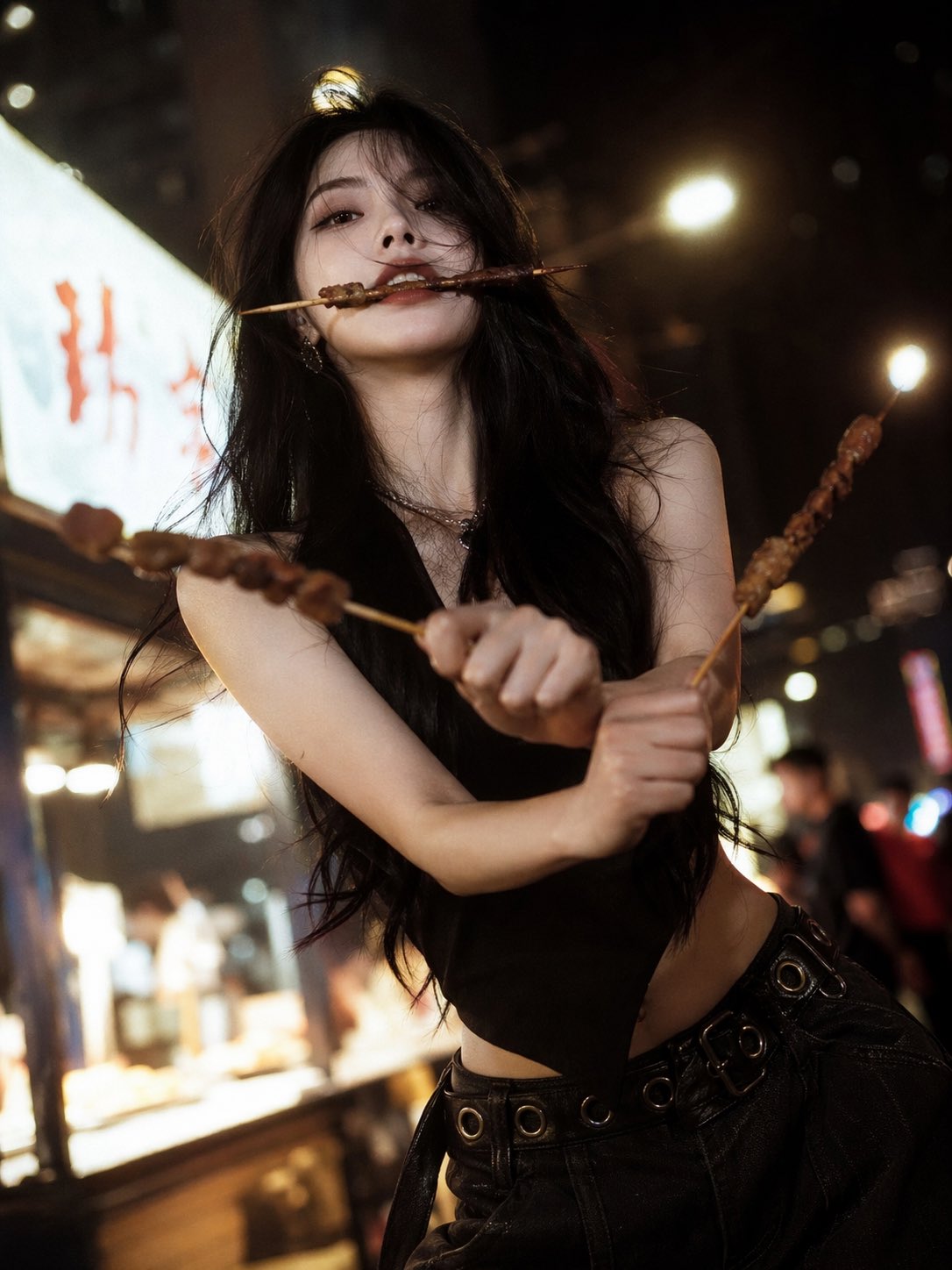 Barbecue Three Sword Style Portrait