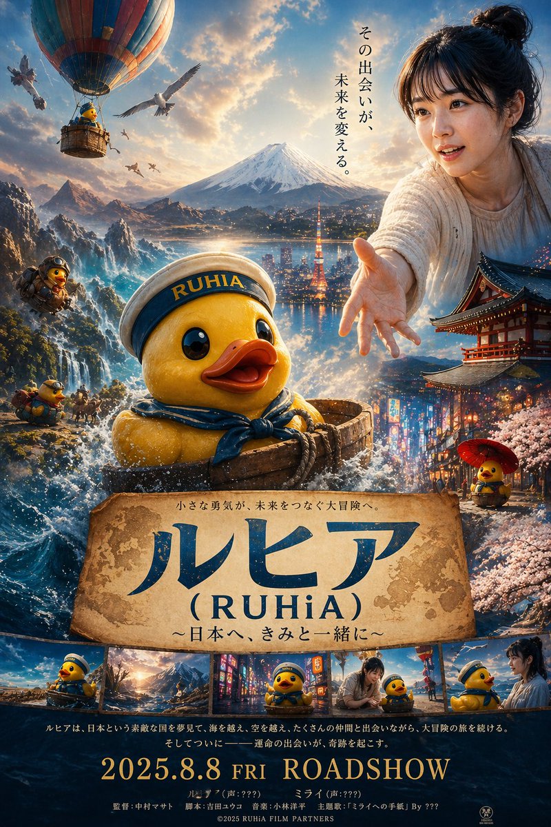 Rubber Duck Adventure Movie Poster