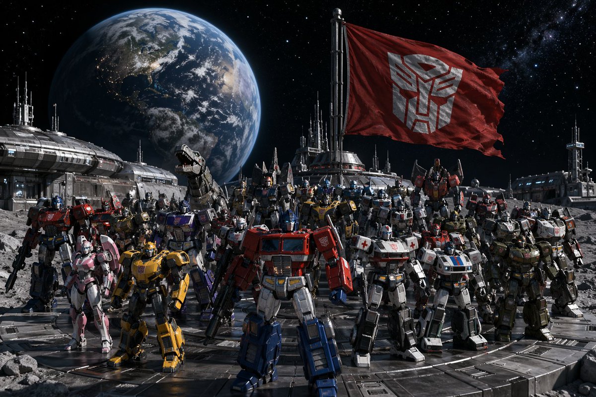 Transformers Space Scenes