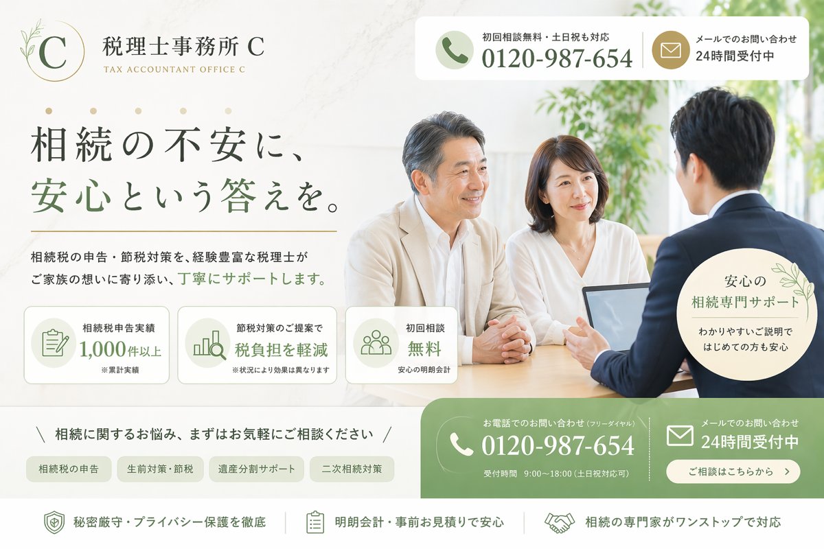 Product Marketing Japanese Inheritance Tax Lp Hero