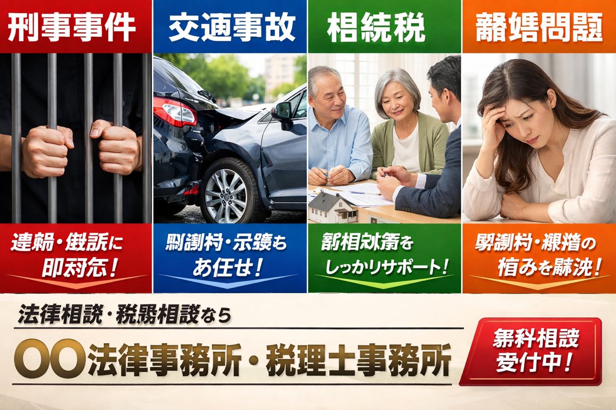 Social Media Post Japanese Legal Services Lp Banner