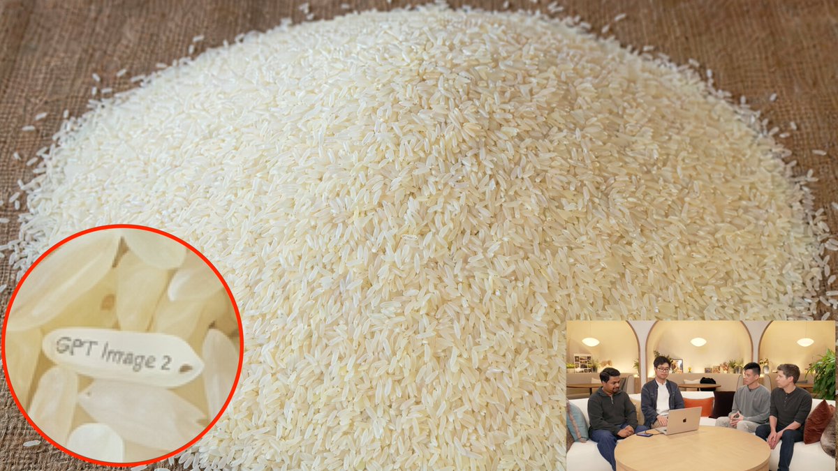 Product Marketing Hidden Engraved Rice Grain