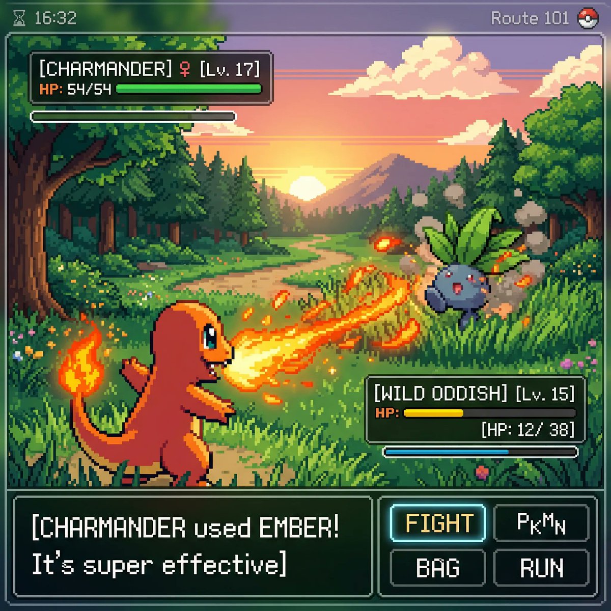Recreate Look Classic Pokmon Game Boy Screenshot