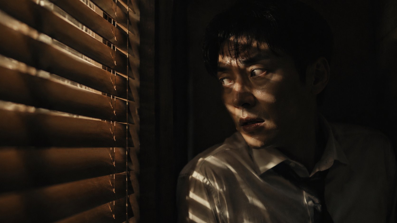 Create Dark Cinematic Thriller Film Still East
