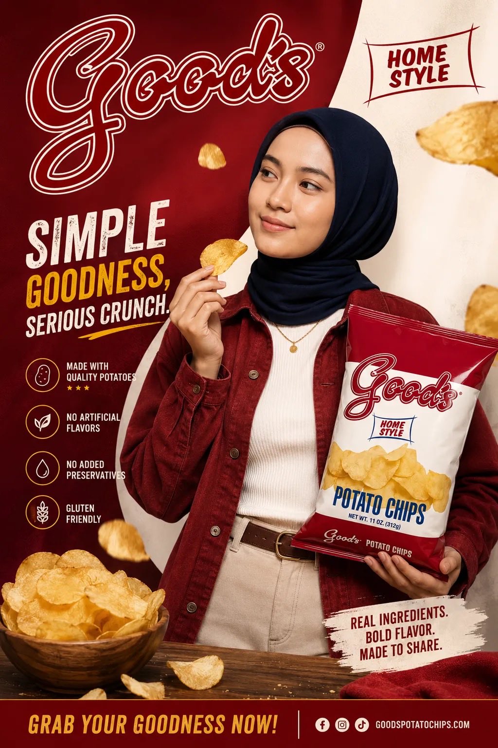 Create High End Modern Advertising Poster Portrait 4