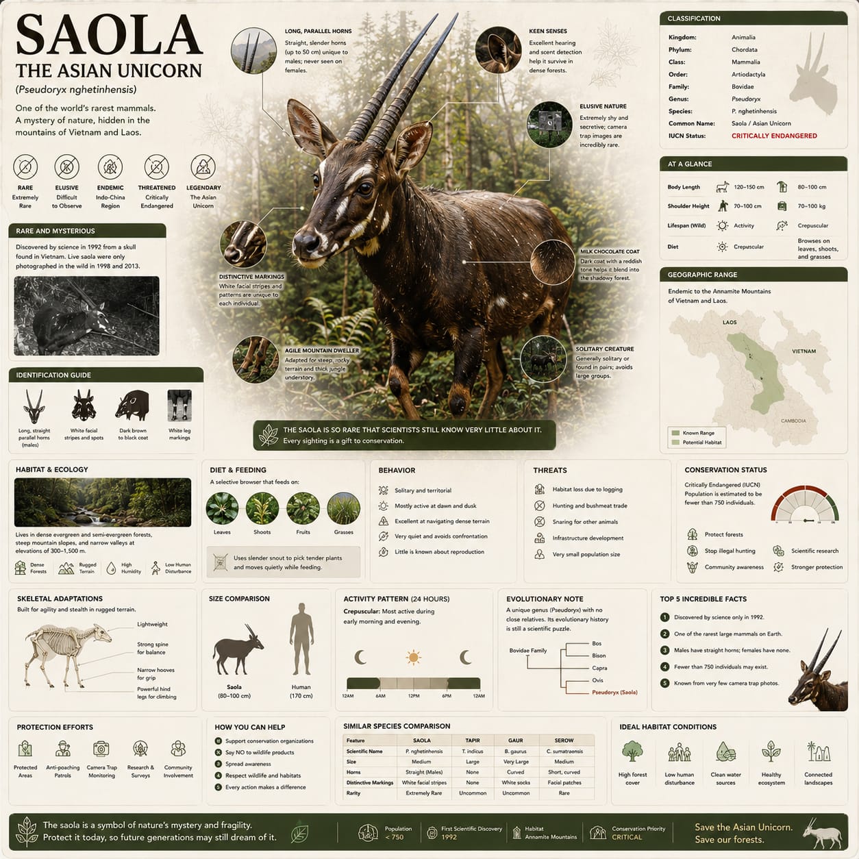 Create Premium Square Reference Style Wildlife Infographic