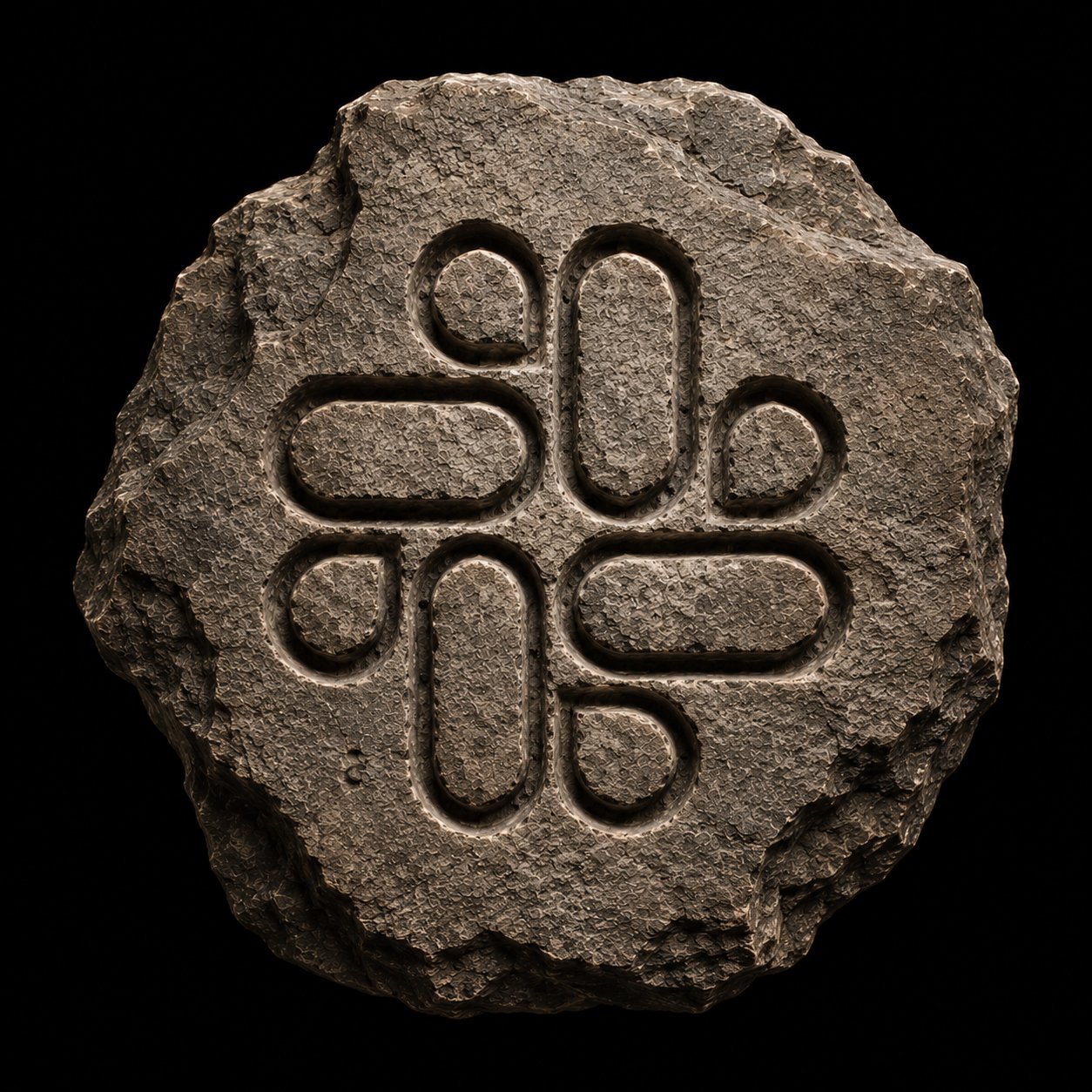 Prompt Create Photorealistic Stone Artifact Logo Logo 3