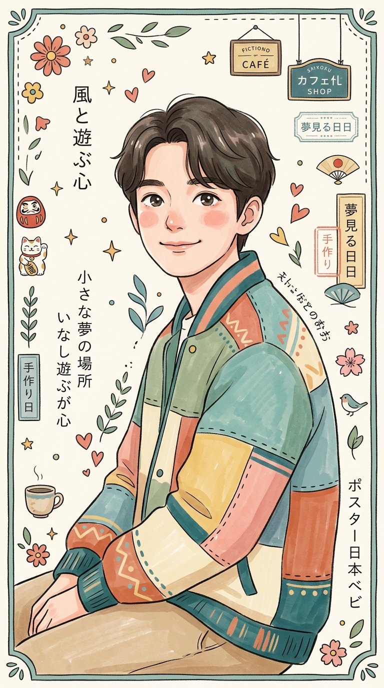 Create Cozy Japanese Inspired Whimsical Folk Art