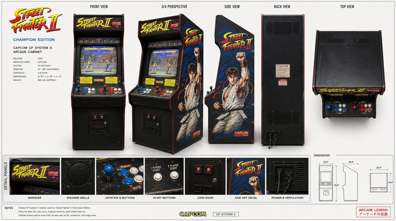 Goal Here Is Generate Detailed Street Fighter