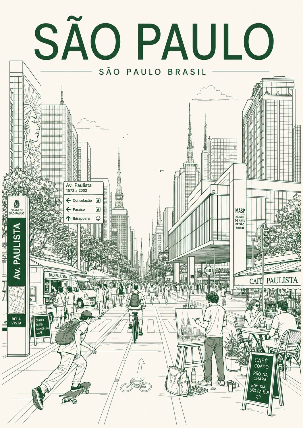 Premium Minimalist Travel Poster Ultra High Resolution