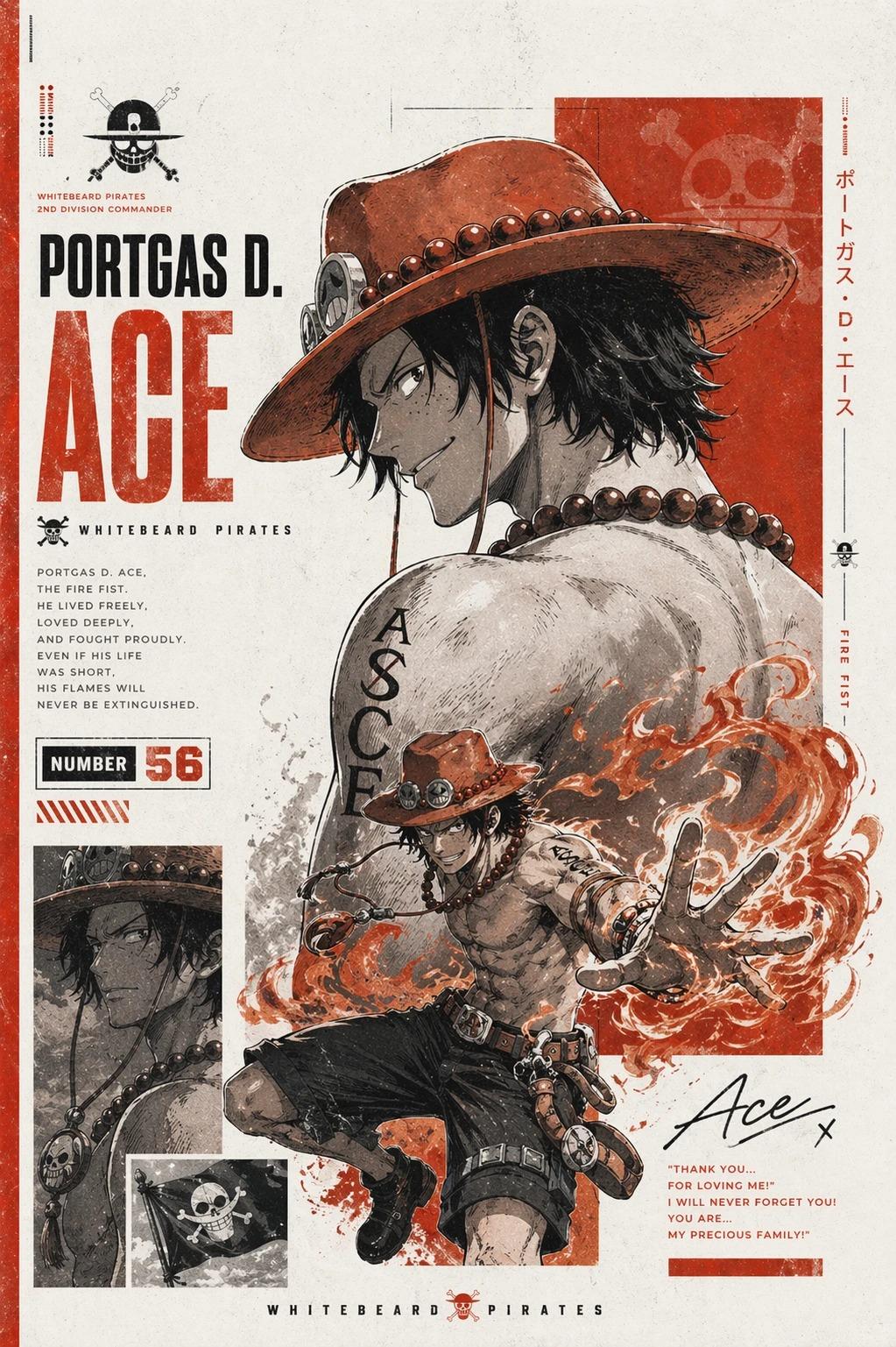 Epic Anime Character Poster Design Inspired By 2