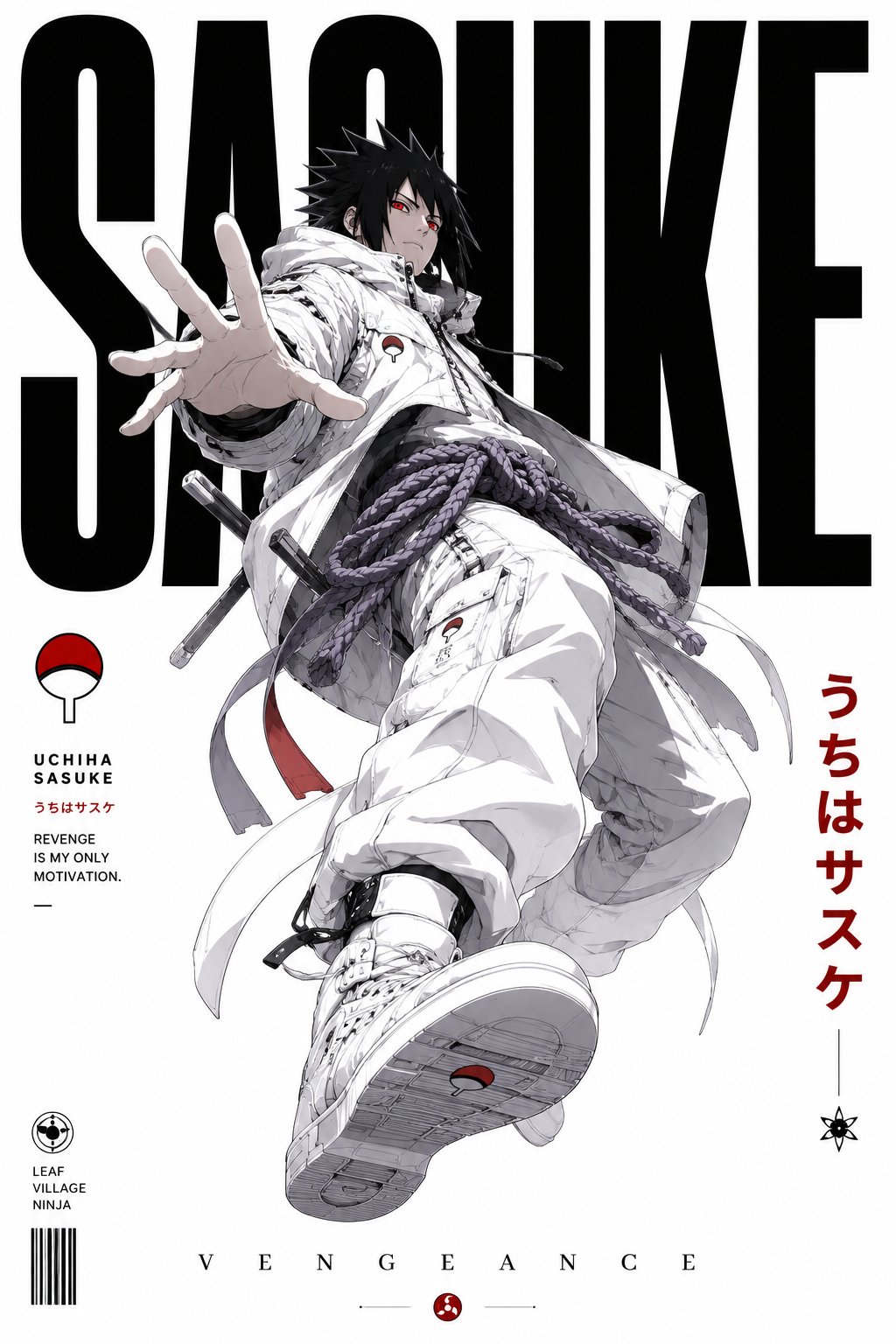 Minimalist High End Graphic Design Poster Satoru 3