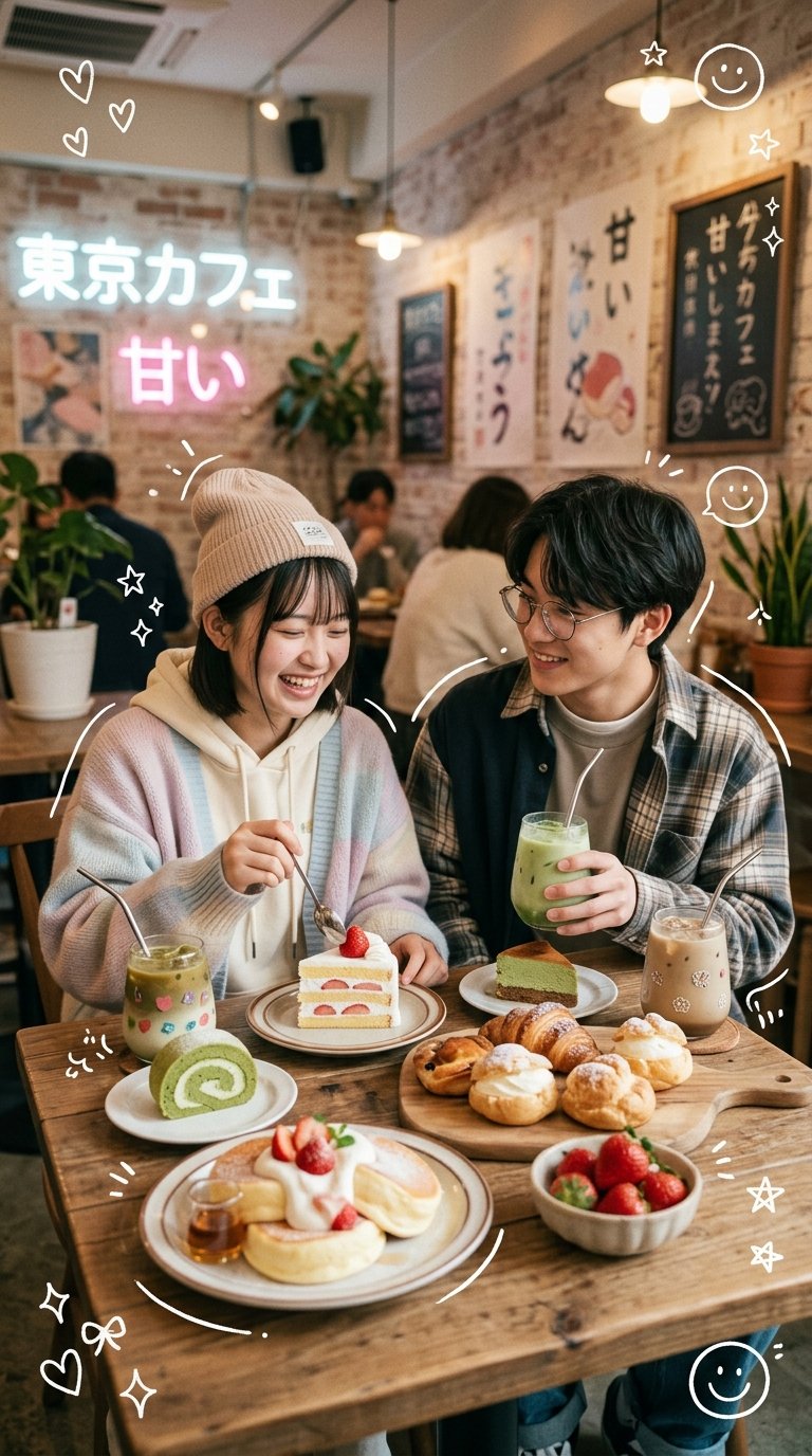 Ultra Realistic Cozy Japanese Korean Caf Photography 4