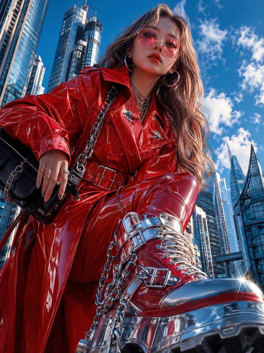 Prompt Prompt Photorealistic High Fashion Editorial Portrait