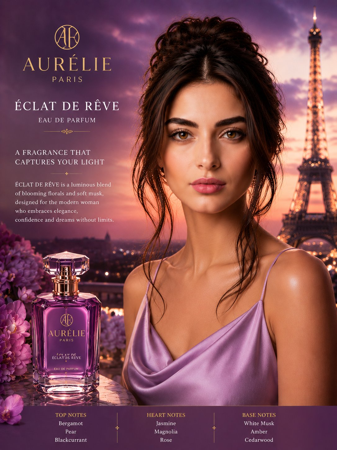 Ultra Luxury Perfume Advertisement Noirva Paris Lme 2