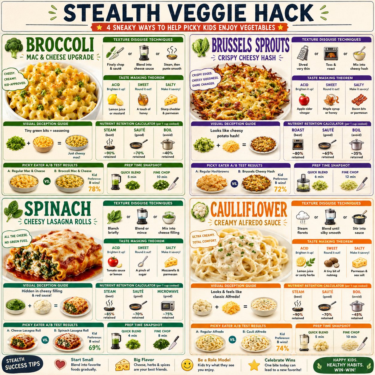 Do This 4 Vegetables Kids Hate Heat