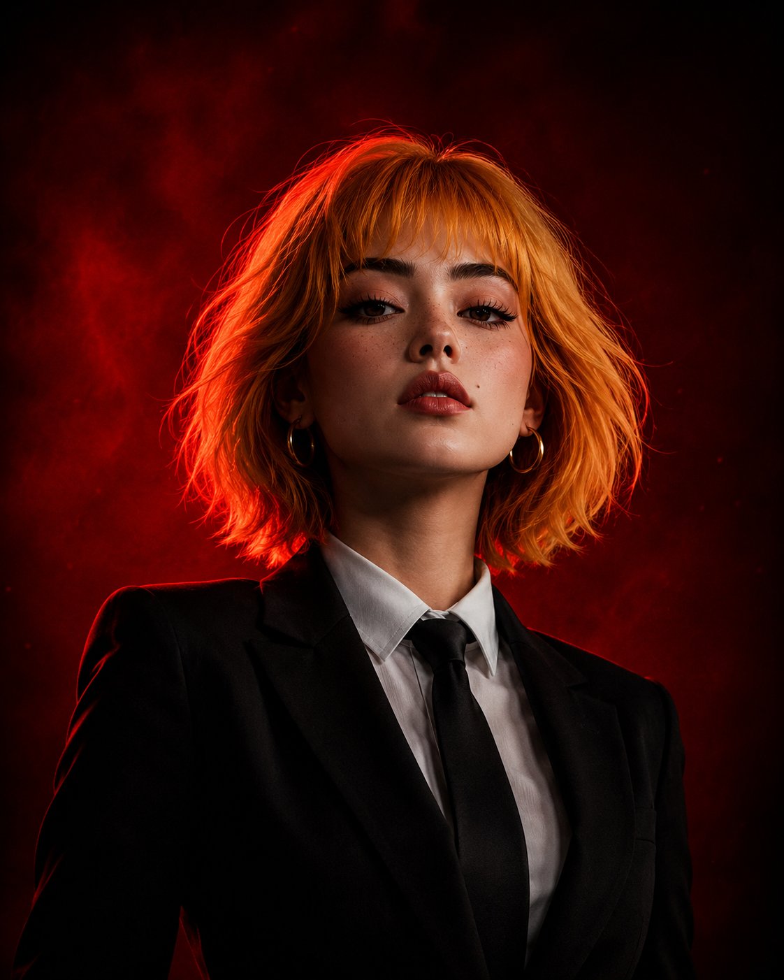 Ultra Cinematic Luxury Portrait Confident Girl Boss